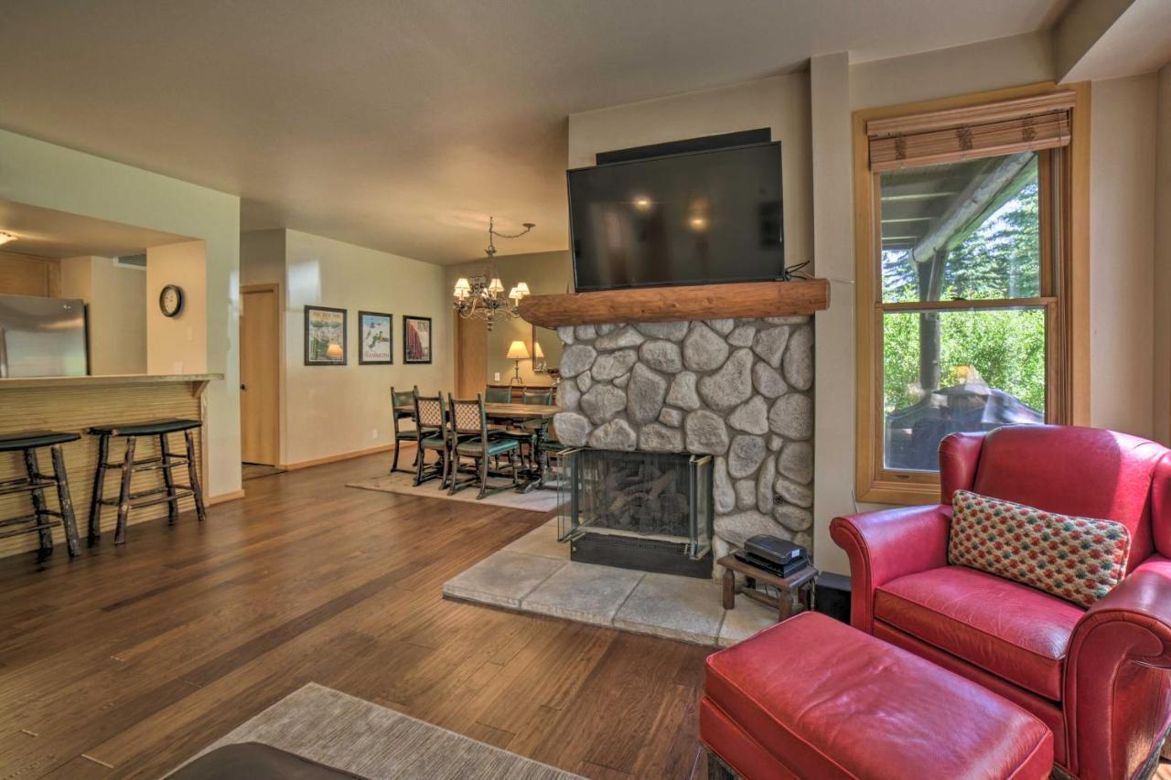 Mammoth Lakes Vacation Rental With Community Hot Tub Exterior photo